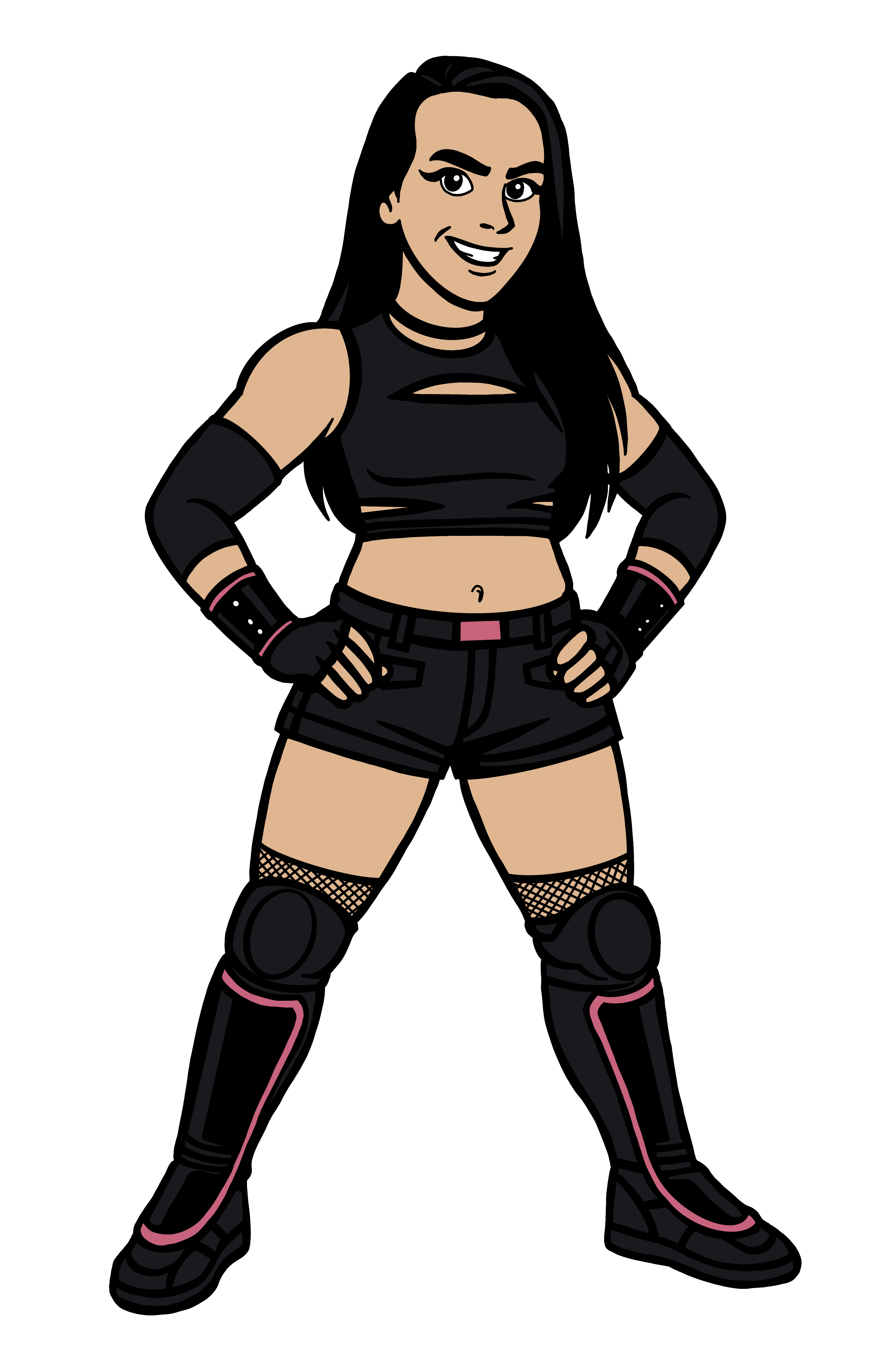 ERZA staring down the camera