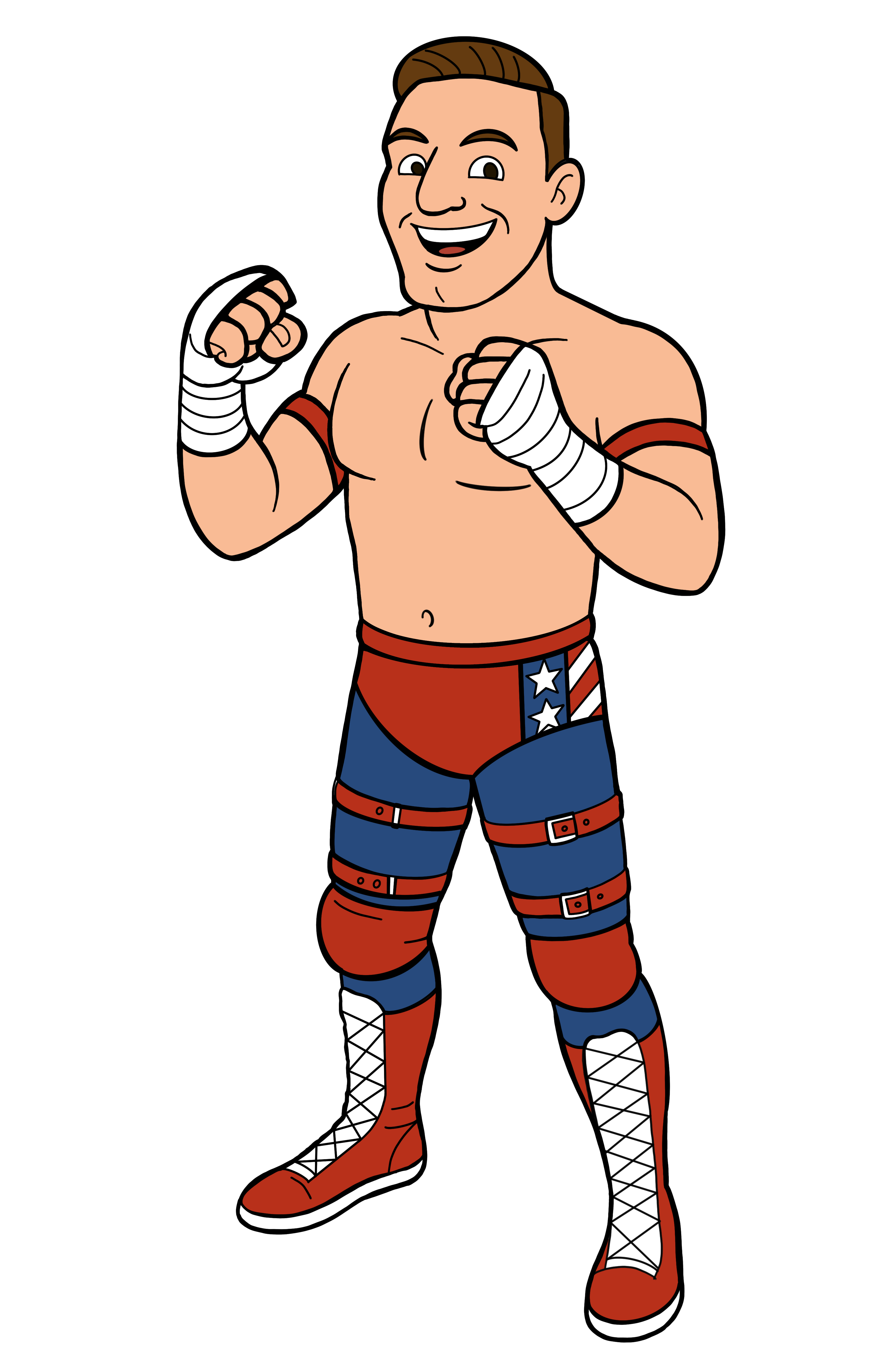 Major Glory rallying the crowd